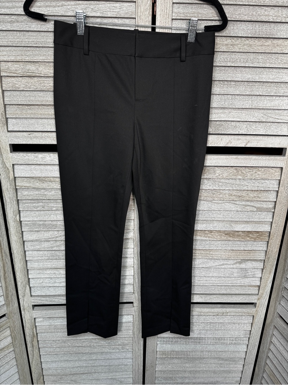 Alice + Olivia Classics Black Tailored Ankle Pants Trousers Size 2